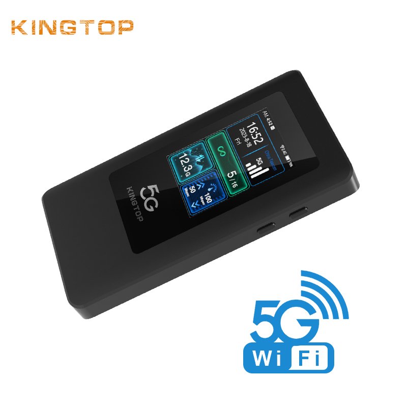 KINGTOP Mobile Hotspot 4G 5G Router Wifi Mobile Mifis Hotspot 4G Lte Wireless Pocket Router